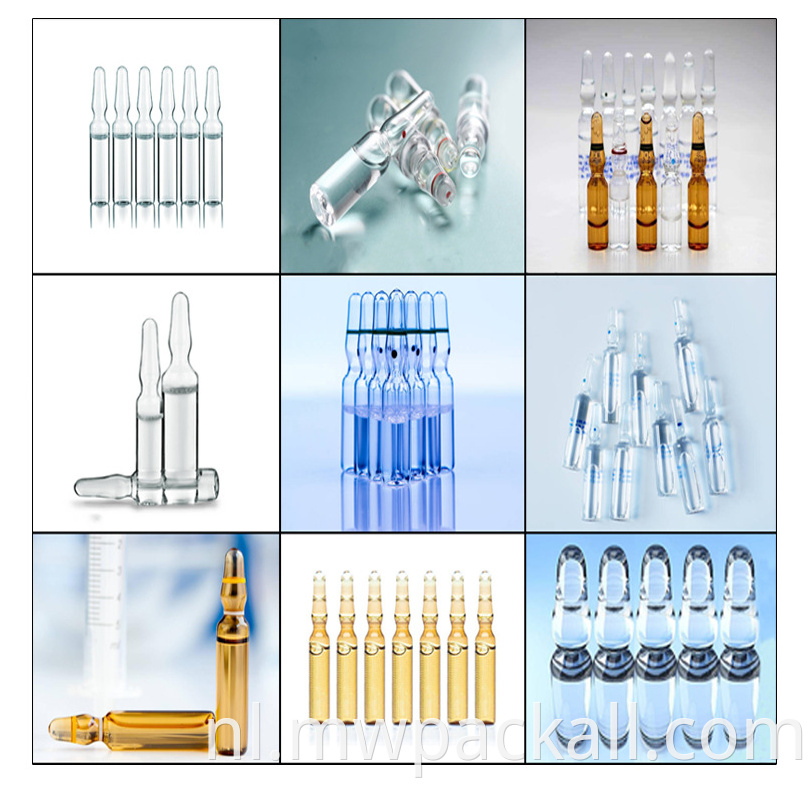 Hoge snelheid en kwaliteit automatische ampoule -injectie vulmachine ampullen vul- en afdichtingsmachine